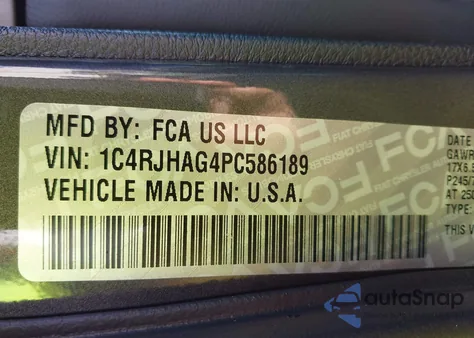 2023 Jeep Grand Cherokee Laredo 4X4 из США, поврежденный, VIN 1C4RJHAG4PC586189